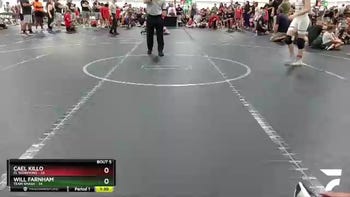 110 lbs Round 3 (4 Team) - Cael Killo, FL Scorpions vs Will Farnham, Team Smash