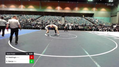 174 lbs Semifinal - Hayden Hastings, Wyoming vs Ceasar Garza, Michigan State