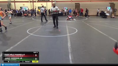 72 lbs Round 5 - Jared Haddock Jr, Henlopen Hammers vs Marcarlo Mannello, Mannello Domus Autem Bello