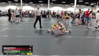 48 lbs Semis (4 Team) - Mason Lampariello, Mayfield Mat Academy vs Kellen Priolo, Terps Xpress