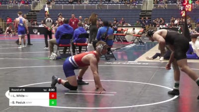 174 lbs Round Of 16 - Lucas White, American vs Benjamin Pasiuk, Army West Point
