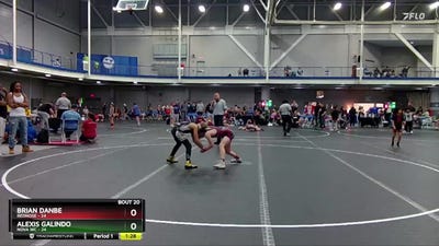 88 lbs Round 5 (8 Team) - Alexis Galindo, NOVA WC vs Brian Danbe, RedNose