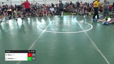 125 lbs Pools - Easton Berg, West Virginia Wild vs Cayleb Pethtel, Grindhouse W.C.