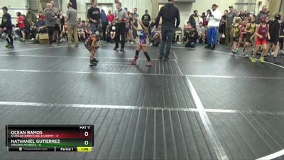 48 lbs Round 2 (6 Team) - Ocean Ramos, Scanlan Wrestling Academy vs Nathaniel Gutierrez, Virginia Patriots