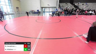 81 lbs Rr Rnd 3 - Max Hanselman, Quaker Nation vs Nelson Villafane, Mat Assassins White