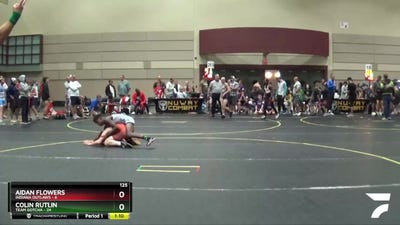 125 lbs Round 2 (6 Team) - Colin Rutlin, Team Gotcha vs Aidan Flowers, Indiana Outlaws