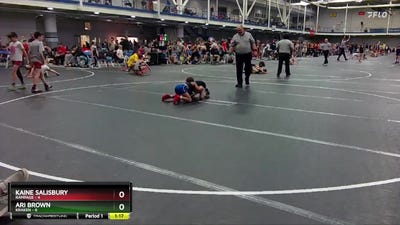 56 lbs Round 3 (8 Team) - Kaine Salisbury, Rampage vs Ari Brown, Kraken