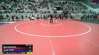 46 lbs Champ. Round 1 - Ella Kavanagh, NV vs Marie Sharp, NJ