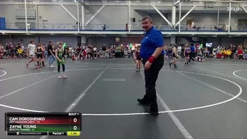 64 lbs Finals (2 Team) - Zayne Young, Bitetto Trained vs Cam Doroshenko, Mat Assassins Grey