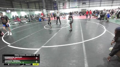 80 lbs Champ. Round 2 - Morrison Motley, WARMUPGANG vs Gerron Merrill, Tallwood Wrestling Club