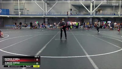 68 lbs Round 1 - Subhan Ahmad, Unattached vs Patrick O`Neill, Virginia Patriots