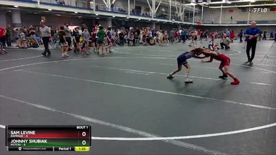 52 lbs Finals (2 Team) - Sam Levine, Rampage vs Johnny Shubiak, M2TCNJ