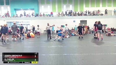 106 lbs Round 3 (4 Team) - Joseph Obstaculo, Beebe Trained Blue vs Rj Phelan, Funky Monkey