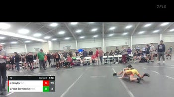 72 lbs Round 8 (10 Team) - Jacob Naylor, Diamond Fish vs Vince Von Bernewitz, Virginia Team Predator