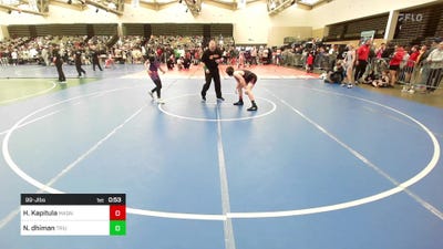 99-J lbs Consi Of 16 #2 - Hunter Kapitula, Mat Assassins vs Nabhanya Dhiman, Triumph Trained