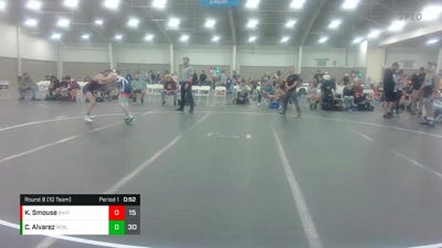 120 lbs Round 8 (10 Team) - Kellen Smouse, 84 Athletes vs Chase Alvarez, Rebellion