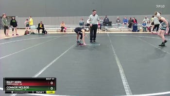 105 lbs Round 9 (10 Team) - Riley Keen, Terps Xpress vs Connor McLeod, Hanover Hawkeye