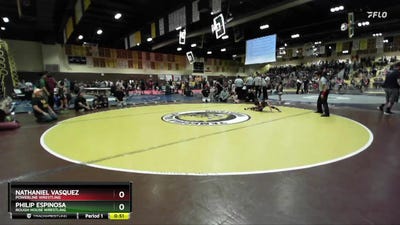 53 lbs 1st Place Match - Philip Espinosa, Rough House Wrestling vs Nathaniel Vasquez, Powerline Wrestling