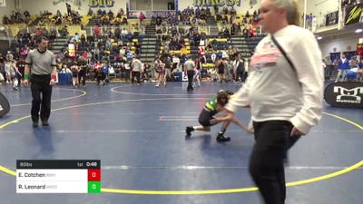 80 lbs Consy 4 - Ethan Cotchen, Bishop McCort vs Ryker Leonard, Westshore W.C.
