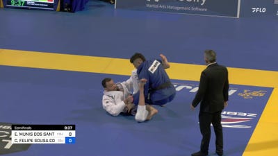 ERICH MUNIS DOS SANTOS vs CÁSSIO FELIPE SOUSA COSTA 2023 World Jiu-Jitsu IBJJF Championship