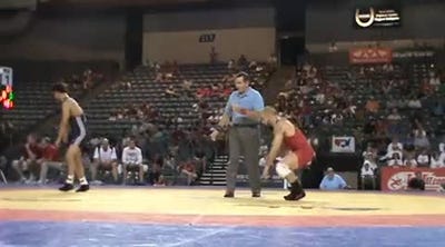74 kg fs sf Trent Paulson vs Mike Poeta