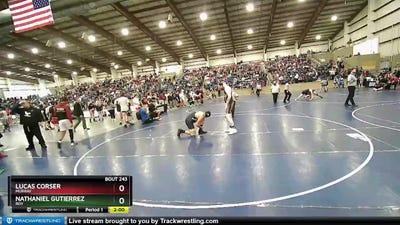215 lbs Champ. Round 2 - Nathaniel Gutierrez, Roy vs Lucas Corser, Murray