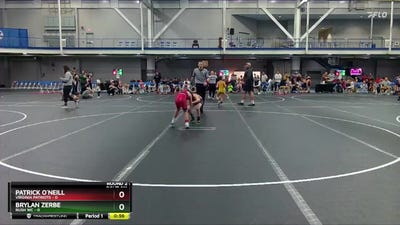 68 lbs Round 2 - Brylan Zerbe, Rush WC vs Patrick O`Neill, Virginia Patriots