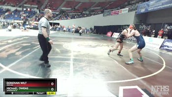 5A-152 lbs Cons. Round 2 - Michael Owens, Springfield vs Donovan Wilt, Dallas