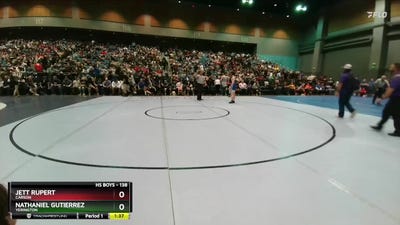 138 lbs Champ. Round 2 - Nathaniel Gutierrez, Yerington vs Jett Rupert, Carson