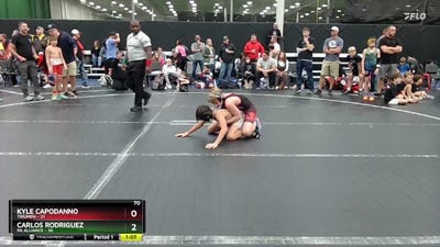 88 lbs Round 5 (8 Team) - Carlos Rodriguez, PA Alliance vs Kyle Capodanno, Triumph