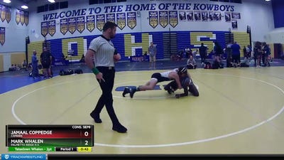 145 Gold Cons. Semi - Mark Whalen, Palmetto Ridge H.S. vs Jamaal Coppedge, Camden