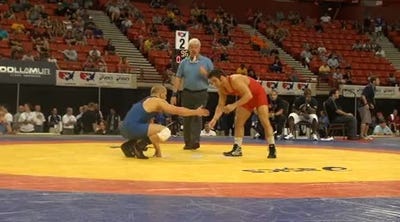 74 s, Trent Paulson, Sunkist Kids vs Nick Marable, Missouri WF