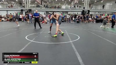 144 lbs Placement (4 Team) - Evan Petrovich, Quest WC vs Blake Hostetter, Team Shutt Dethrone