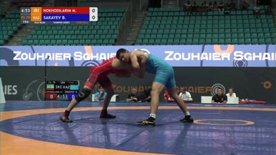79 kg Gold - Mohammad Nokhodi, IRI vs Bolat Sakayev, KAZ