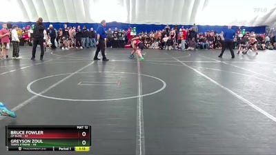 72 lbs Finals (2 Team) - Bruce Fowler, CP Elite vs Greyson Zoul, Terps Xtreme