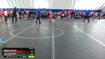 72 lbs Finals (2 Team) - Bruce Fowler, CP Elite vs Greyson Zoul, Terps Xtreme
