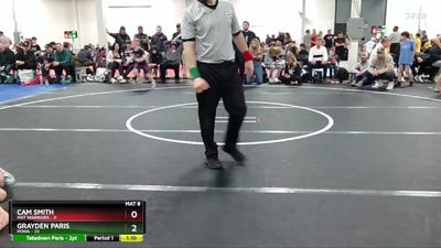 64 lbs Round 3 (8 Team) - Grayden Paris, POWA vs Cam Smith, Mat Warriors