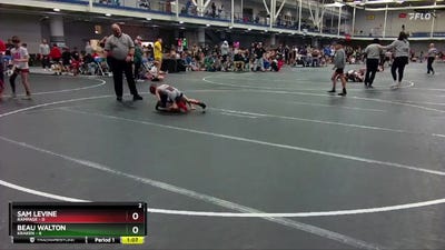 52 lbs Round 3 (8 Team) - Sam Levine, Rampage vs Beau Walton, Kraken