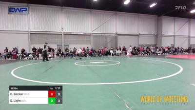 80 lbs Rr Rnd 2 - Casen Becker, Northern Colorado 14U vs Gavin Light, Outlaws 14U