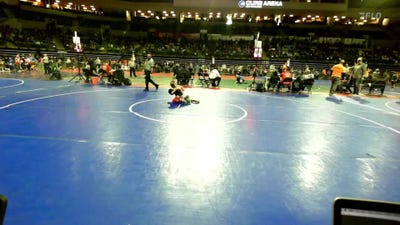 55 lbs Round Of 16 - Lucas Krause, Fair Lawn vs Elijah Johnson, Teaneck Wrestling
