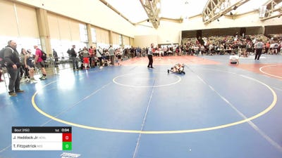 83-M lbs 3rd Place - Jared Haddock Jr, Henlopen Hammers vs Thomas Fitzpatrick, New England Gold