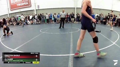 114 lbs Champ. Round 2 - DJ Mabie, Front Royal Wrestling Club vs Preston Basile, Red Lion