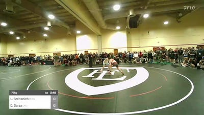 79 kg Rnd Of 128 - Liam Scrivanich, Pennsylvania vs Ceasar Garza, California