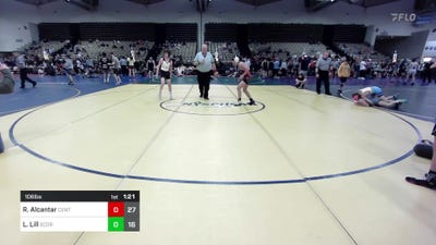 106 lbs Rr Rnd 3 - Riley Alcantar, Centurion Wrestling vs Landon Lill, Scorpions