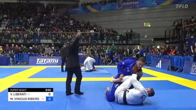 VINICIUS LIBERATI vs MARCUS VINICIUS RIBEIRO DE SIQUE 2023 European Jiu-Jitsu IBJJF Championship