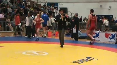 55 lbs quarter-finals Nate Engel Army vs. Jogindar Singh India