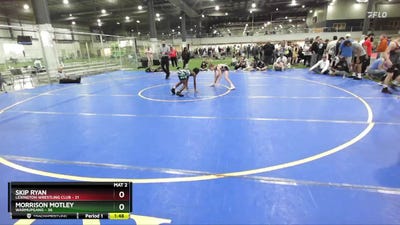 80 lbs Cons. Semi - Skip Ryan, Lexington Wrestling Club vs Morrison Motley, WARMUPGANG
