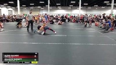 88 lbs Round 4 (8 Team) - Alexis Galindo, Rebellion vs Brandon Barnett, Quest Wrestling