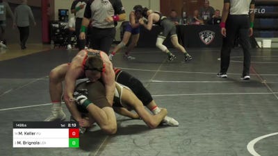 149 lbs 7th Place - Marshall Keller, Princeton vs Max Brignola, Lehigh