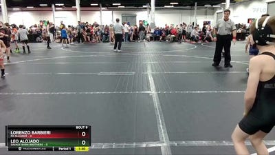 48 lbs Round 3 (8 Team) - Lorenzo Barbieri, PA Alliance vs Leo Alojado, Savage Barn Brothers